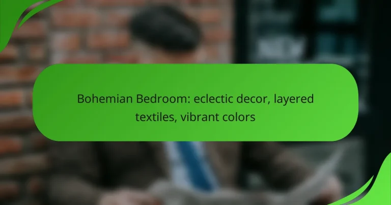 Bohemian Bedroom: eclectic decor, layered textiles, vibrant colors